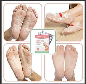 SOCIAL MEDIA SENSATION FOOT PEEL MASK – with millions of online video views, our foot peel mask is famous in the foot care market and people are amazed at the fantastic results it brings within just 1-2 weeks after using!